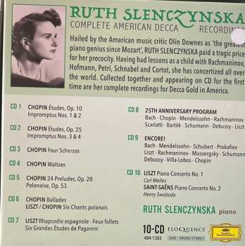 10CD/Doos Ruth Slenczynska: Complete American Decca Recordings
