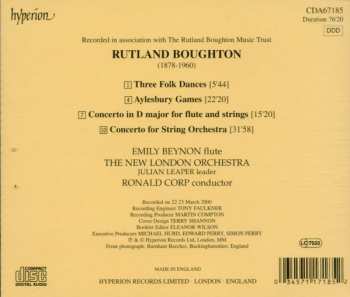 CD Ronald Corp: Aylesbury Games • Flute Concerto • Concerto For Strings