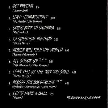 CD Ry Cooder: Get Rhythm