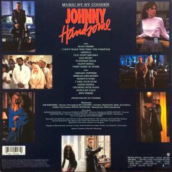 LP Ry Cooder: Johnny Handsome Original Motion Picture Soundtrack