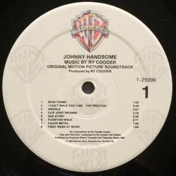LP Ry Cooder: Johnny Handsome Original Motion Picture Soundtrack