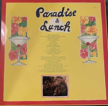 LP Ry Cooder: Paradise And Lunch LTD