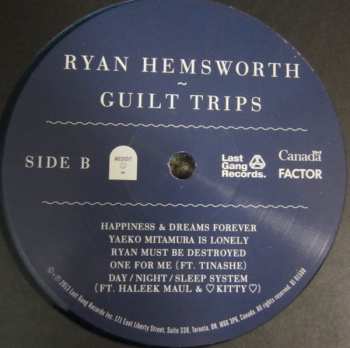 LP Ryan Hemsworth: Guilt Trips CLR | LTD