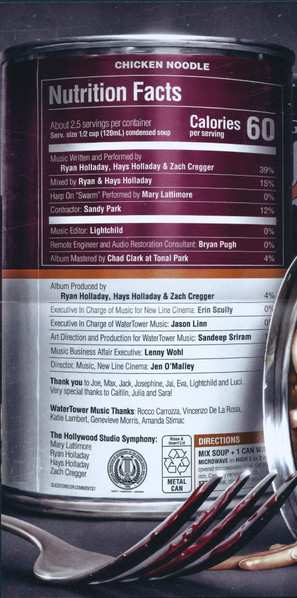 CD Ryan Holladay: Weapons (Original Motion Picture Soundtrack)