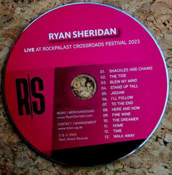 CD Ryan Sheridan: Live At Rockpalast Crossroads Festival 2023 DIGI