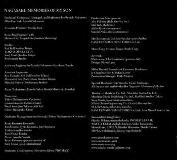 CD Ryuichi Sakamoto: Nagasaki: Memories Of My Son