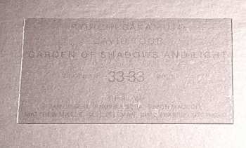 LP Ryuichi Sakamoto: Garden Of Shadows And Light CLR