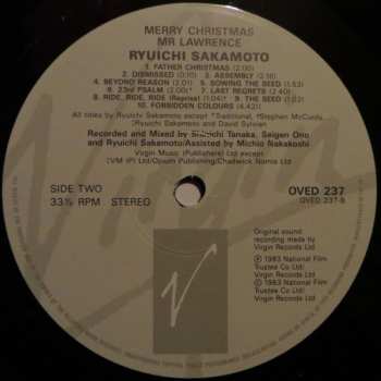 LP Ryuichi Sakamoto: Merry Christmas Mr. Lawrence