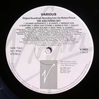 LP Ryuichi Sakamoto: Music From The Original Motion Picture Soundtrack 'The Sheltering Sky'