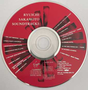 CD Ryuichi Sakamoto: Soundtracks