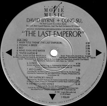 LP David Byrne: The Last Emperor (Original Motion Picture Soundtrack)