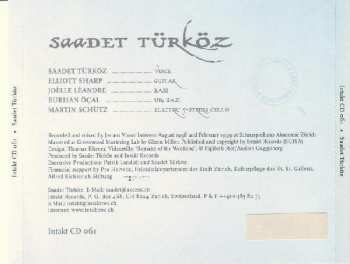 CD Saadet Türköz: Marmara Sea