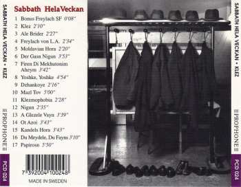 CD Sabbath Hela Veckan: Klez