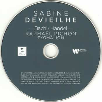 CD Johann Sebastian Bach: Bach • Handel