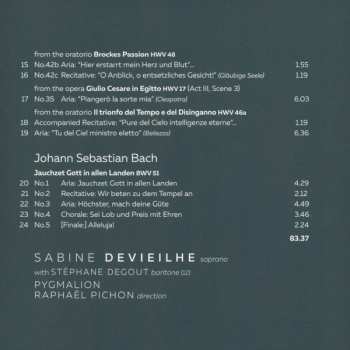 CD Johann Sebastian Bach: Bach • Handel