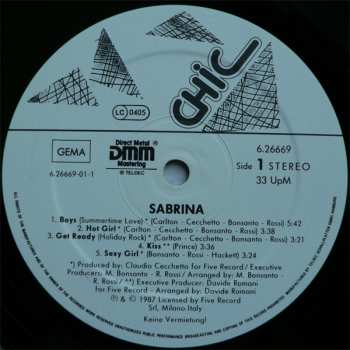 LP Sabrina: Sabrina