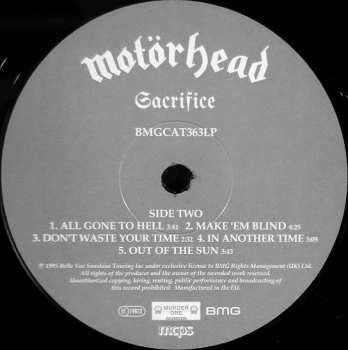LP Motörhead: Sacrifice