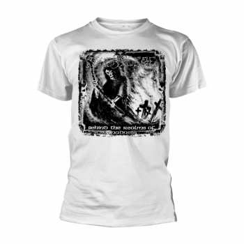 Merch Sacrilege: T-shirt Behind The Realms Of Madness (white)