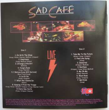 2CD Sad Café: Live