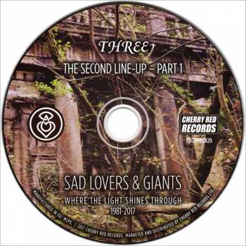 5CD/Doos Sad Lovers And Giants: Where The Light Shines Through 1981-2017