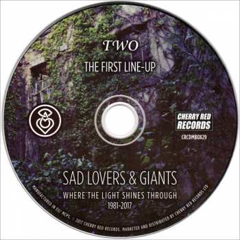 5CD/Doos Sad Lovers And Giants: Where The Light Shines Through 1981-2017