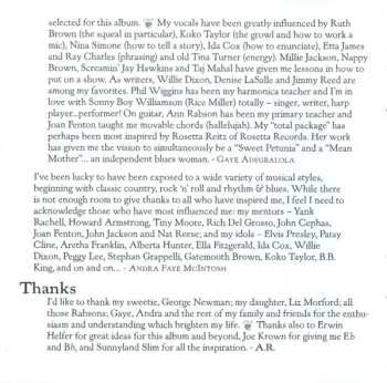 CD Saffire -The Uppity Blues Women: Old, New, Borrowed & Blue