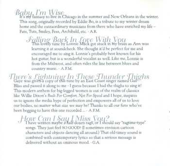 CD Saffire -The Uppity Blues Women: Old, New, Borrowed & Blue