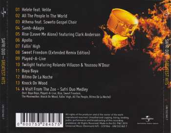 CD Safri Duo: Greatest Hits