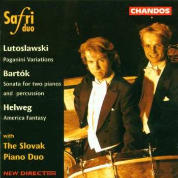 Album Béla Bartók: Paganini Variations / Sonata For Two Pianos And Percussion / American Fantasy