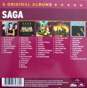 5CD/Doos Saga:  5 Original Albums
