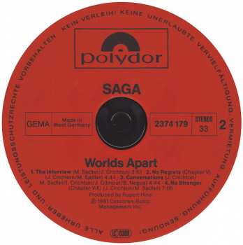 LP Saga: Worlds Apart