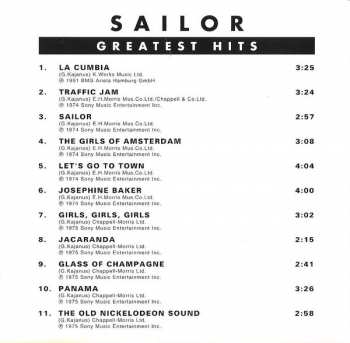 CD Sailor: Greatest Hits