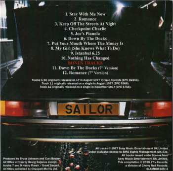 5CD/Doos Sailor: The Albums 1974-78