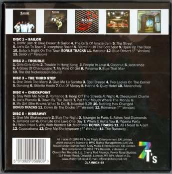5CD/Doos Sailor: The Albums 1974-78