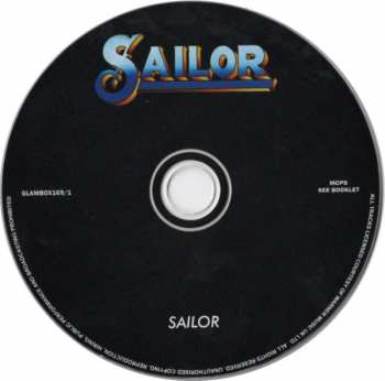 5CD/Doos Sailor: The Albums 1974-78