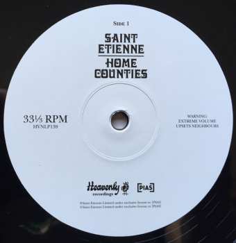 2LP Saint Etienne: Home Counties LTD