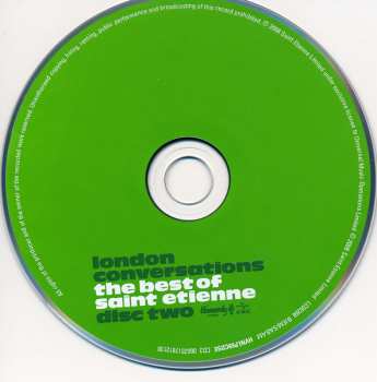 2CD Saint Etienne: London Conversations - The Best Of Saint Etienne