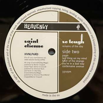 3LP/SP/Doos Saint Etienne: So Tough LTD
