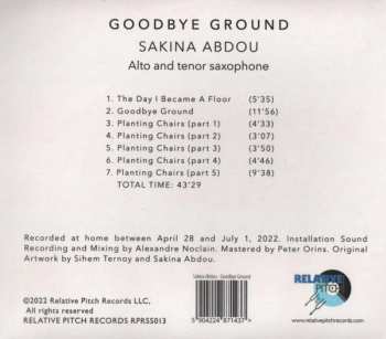 CD Sakina Abdou: Goodbye Ground