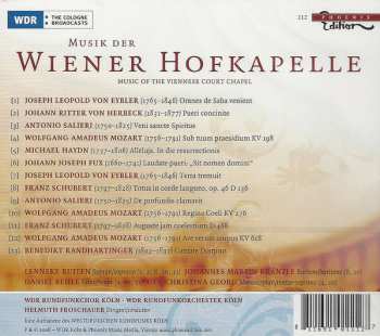 CD Wolfgang Amadeus Mozart: Musik Der Wiener Hofkapelle = Music Of The Viennese Court Chapel