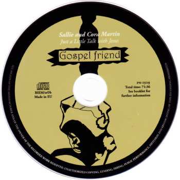CD Sallie Martin: Just A Little Talk With Jesus