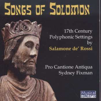 Album Salomone Rossi: Songs Of Solomon