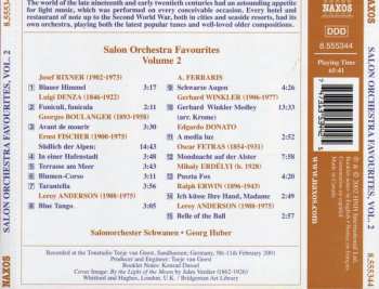 CD Salonorchester Schwanen: Salon Orchestra Favourites II