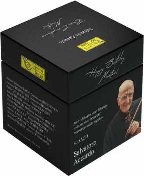 40SACD Salvatore Accardo: Buon Compleanno Maestro! Box Set (40x Hybrid SACD) LTD