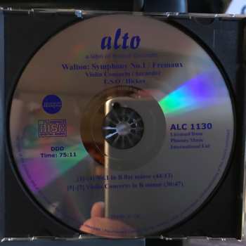 CD The London Symphony Orchestra: Symphony No. 1, Violin Concerto