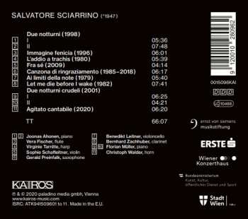 CD Salvatore Sciarrino: Solo DIGI