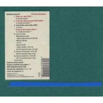 CD Salvatore Sciarrino: Storie Di Altre Storie