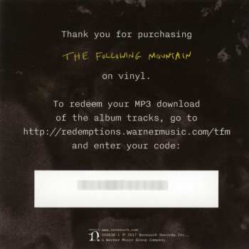 LP Sam Amidon: The Following Mountain