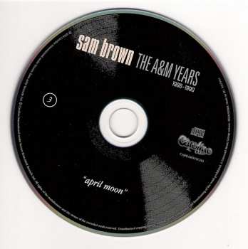 4CD/DVD/Doos Sam Brown: The A&M Years 1988-1990 
