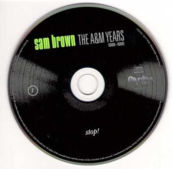 4CD/DVD/Doos Sam Brown: The A&M Years 1988-1990 